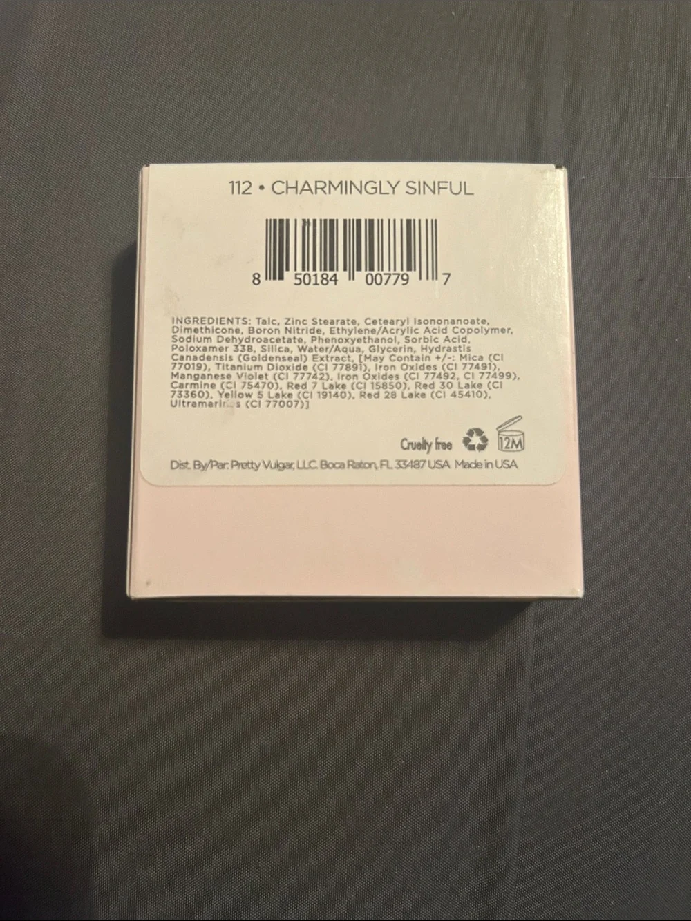 Pretty Vulgar ‘Make them Blush’ powder blush